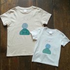 作品春の風 ➰ Tシャツ●受注生産●手刷り/手縫い●150/160/G-S/G-M/G-L/S/M/L size 