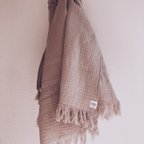 作品2 Fringe Stole / Grege