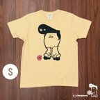 作品ポヤンキー　クルーネックTシャツ　ナチュラル S