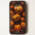 作品ハロウィンのスマホ壁紙　AI002