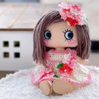 作品☆ハンドメイド イルメール マリーちゃんお洋服(桜花)2点セット☆