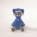 作品道化帽子の猫 - 塑像