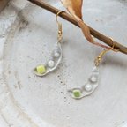 作品『edamame』 ピアス イヤリング変更可