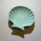 作品"shell" 貝殻デザインのトレイ
