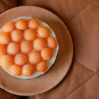 作品数量限定🍈茨城県産メロンローチーズケーキ🍈