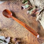 作品手作り漆ぬり木製スプーン5 / Handmade lacquer-coated Wooden Spoon5
