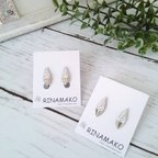 作品【SWAROVSKI】shizukuピアス／イヤリング