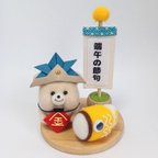 作品羊毛フェルト　金太郎ころりんクマちゃん🐻　鯉のぼり🎏　端午の節句飾りセット