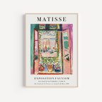 作品【0604】アートポスター　Henri Matisse Exhibition Poster　マティス　北欧　海外インテリア