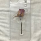 作品一輪挿し🌹iPhoneケース