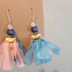 作品タッセルピアス♡イルカ🐬