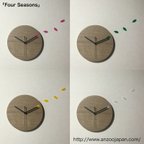 作品wall clock Four Seasons