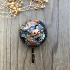 作品【数量限定】ハロウィンの可愛いお花のマグネット フック付き