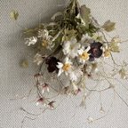 作品野の花のスワッグ