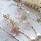 作品夢が咲きました🌸ゆれる桜ピアス🌸