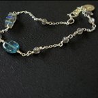 作品kyanite&labradorite*bracelet