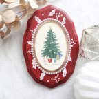 作品［再販］クリスマスツリーとプレゼントの小さな壁飾り