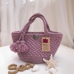 作品送料無料❣︎メランジニットBag