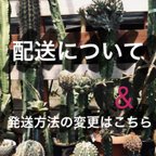 作品配送について＋配送方法の変更はこちらをお読みください