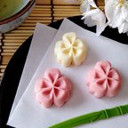作品桜（さくら）のチョコレート型（和菓子）　シリコンモールド　お菓子　手作り　プレゼント