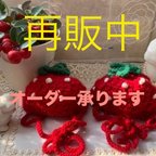 作品いちごちゃん帽子🍓