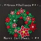 作品ペーパークイリング＊ウェディングハンドメイド＊クリスマスリースパーツ♥️