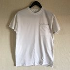 作品手刷りポケットT-shirt 6.0oz サイズ:M