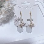 作品可愛いミニ巾着　イヤリングorピアス