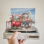 作品【ジオラマ】coffeebike vancouver