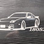 作品 180SX 車体ステッカー 日産 車高短仕様 RPS13 中期 シルビア バージョン2 GTウィング