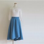 作品marine blue* フィッシュテールラップスカート