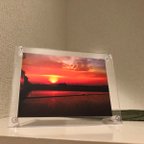 作品日本の夕陽   インテリアフォト