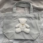 作品【b様専用】ぷっくりアップリケがかわいい♡ランチトート