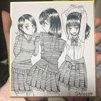 作品踊る女子高生