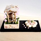 作品 花まつり  小さくしつらう  ミニチュア