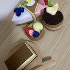 作品フェルトケーキセット