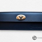 作品pencil case 002【navy】