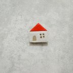 作品【再販】赤いさんかく屋根のおうち*　小さなおうち　家