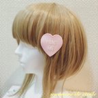 作品【E様オーダー】ハートヘアクリップ