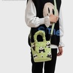 作品Panda パンダ ショルダーバッグ ハンドバッグ パンダ柄 エコバッグ 学生手袋 かわいい 中国のパンダ キャンバスバッグ