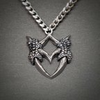 作品Hart&Dia Pendant ハート 龍