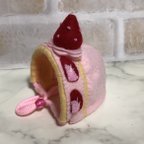 作品イチゴのショートケーキ帽子🍓イチゴクリーム