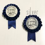 作品船乗りのお守りロゼット(silver)