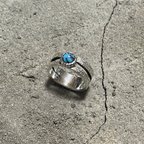 作品ペルシアンターコイズリング / Persian turquoise / Ring（Silver925）