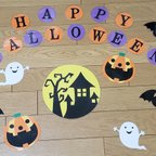 作品【訳あり】ハロウィンの飾り　ラミネート済み