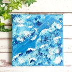 作品キャンバスアート＊Deep Blue Sky＊アクリル原画＊絵画＊アート