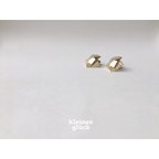 作品【40%off】:: honeycomb ::ライトゴールド/メッシュ/チタンピアス(AW009)