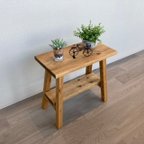 作品木製椅子　ハンドメイド　(送料無料）