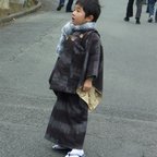 作品3～4歳男児　被布