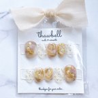 作品NEW!!ジェルネイルチップ❥❥❥﻿奥行きニュアンス モカブラウンxシースルーフラワーネイル🌼